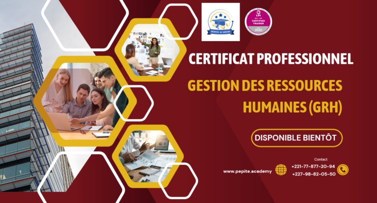 Certificat en Gestion des ressources humaines (GRH)